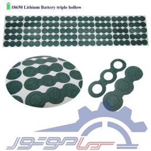 عایق پلاریته قطب مثبت باتری 18650 سه تایی