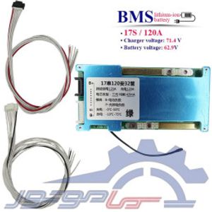 ماژول محافظ شارژ باتری لیتیوم یون 17 سل 120 آمپر