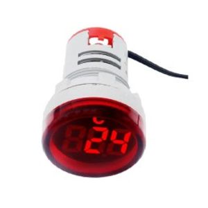 دماسنج پنلی دیجیتال 380-50 VAC گرد مدل AD16-22TM