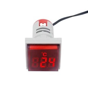 دماسنج پنلی دیجیتال 380-50 VAC مربعی مدل AD16-22TMS