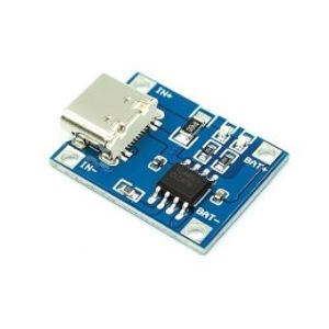 ماژول شارژر باتری لیتیومی 1 آمپر TP4056 با رابط USB Type-C