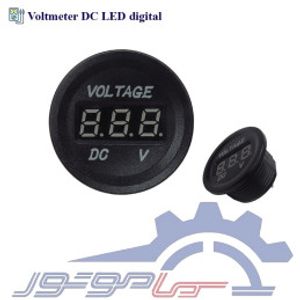 ولت متر دیجیتالی DC رو پنلی خودرو