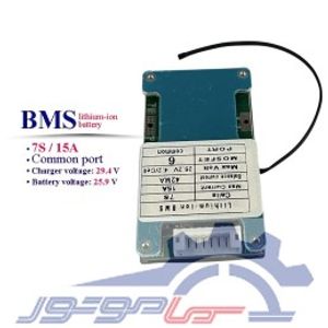 ماژول محافظ شارژ باتری لیتیوم یون 7 سل 15 آمپر