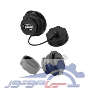 کانکتور ضد آب USB2 مادگی YU-USB2-JSX-02-001