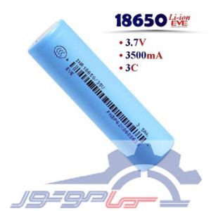 باتری لیتیوم 18650 جریان 3500 میلی آمپر 3C برند EVE