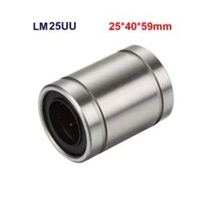 بلبرینگ خطی LM25UU سایز 25x40x59 میلی متر