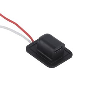 کانکتور مادگی Type-c بالشتی ضد آب 2 سیم