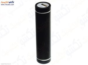 کیس پاور بانک تک باتری فلزی مشکی