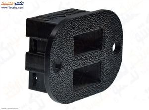 قاب ماژول QC3 پنلی دو پورت