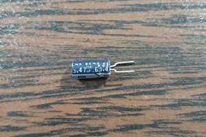 ELNA 6.3V 47uF - خازن الکترولیت، 6.3 ولت، 47 میکروفاراد