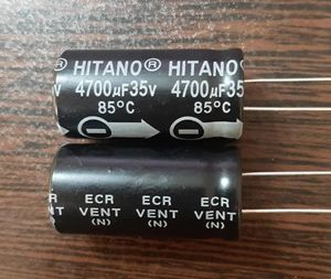 HITANO 35V 4700uF – خازن الکترولیت، 35 ولت، 4700 میکروفاراد