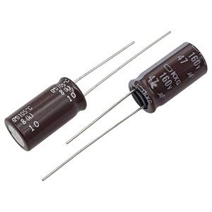 Nippon 160V 47uF - خازن 160 ولت 47 میکرو فاراد سری KXG