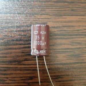 NIPPON 35V 1000 uF - خازن 35 ولت 1000 میکرو فاراد سری KZH