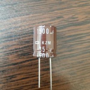 NIPPON 35V 1500 uF - خازن 35 ولت 1500 میکرو فاراد سری KZM