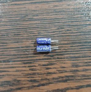 AiSHi 25V 22uF - خازن 25 ولت 22 میکرو فاراد