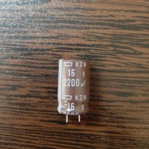 NIPPON 16V 2200 uF - خازن 16 ولت 2200 میکرو فاراد سری KZM
