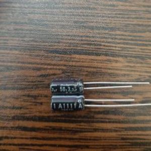 Rubycon 50V 3.3uF - خازن 50 ولت 3.3 میکرو فاراد سری PX