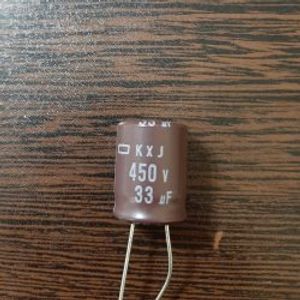 Nippon 450V 33uF - خازن 450 ولت 33 میکرو فاراد سری KXJ