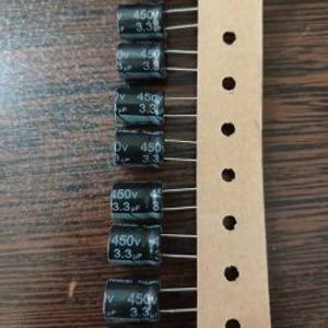 JH 450V 3.3uF - خازن الکترولیت 450 ولت 3.3 میکرو فاراد