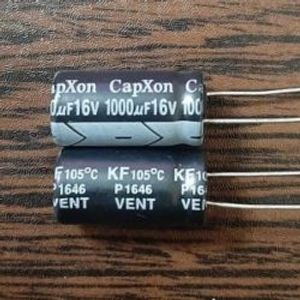 CapXon 16V 1000uF – خازن الکترولیت