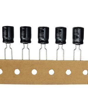 Panasonic 50V 100uf - خازن الکترولیت 50 ولت 100 میکرو فاراد پاناسونیک سری NHG
