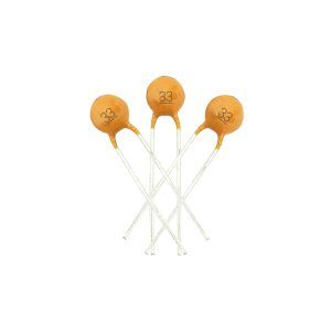 Ceramic Disk Capacitor 33pF 50V - خازن عدسی، 33 پیکوفاراد، 50 ولت