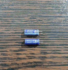 AiSHi 25V 68uF - خازن 25 ولت 68 میکرو فاراد
