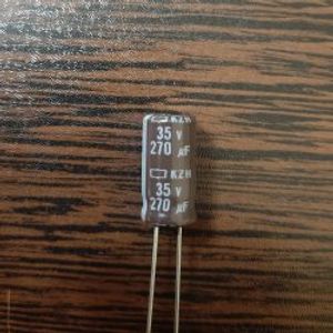 NIPPON 35V 270 uF - خازن 35 ولت 270 میکرو فاراد سری KZH