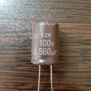 Nippon 100V 560uF – خازن 560 میکرو فاراد 100 ولت سری KZN