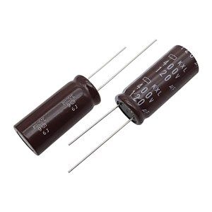Nippon 400V 120uF - خازن 400 ولت 120 میکرو فاراد سری KXL