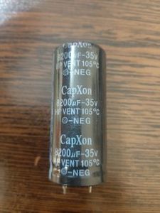 CapXon 35V 8200uF - خازن الکترولیت 35 ولت 8200 میکرو فاراد