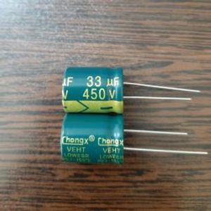 ChongX 450V 33uF - خازن 450 ولت 33 میکرو فاراد