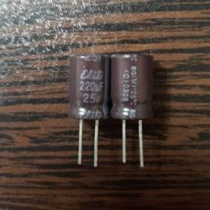 Elite 220uF 25V - خازن الکترولیت