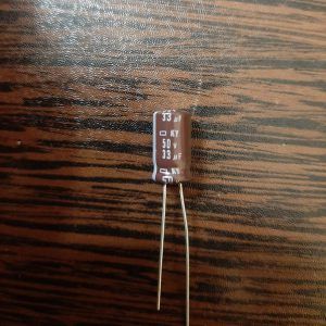NIPPON 50V 33uf - خازن 50 ولت 33 میکرو فاراد سری KY