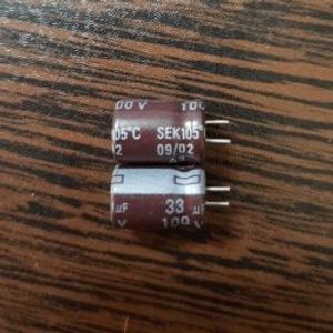 TEAPO 100V 33uF - خازن 33 میکرو فاراد 100 ولت