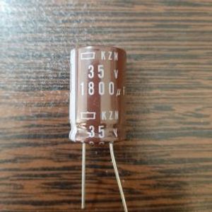 Nippon 35V 1800uF – خازن 1800 میکرو فاراد 35 ولت سری KZN