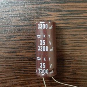 Nippon 35V 3300uF - خازن 35 ولت 3300 میکرو فاراد سری KY