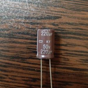 NIPPON 50V 220uf - خازن 50 ولت 220 میکرو فاراد سری KY