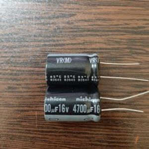 nichicon 16V 4700uF - خازن 16 ولت 4700 میکرو فاراد سری VR