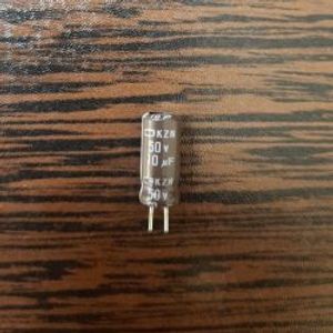 Nippon 50V 10uF – خازن 10 میکرو فاراد 50 ولت سری KZN