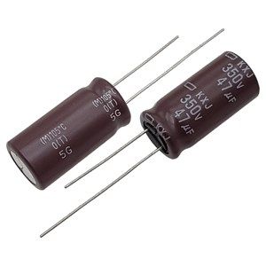 Nippon 350V 47uF - خازن 350 ولت 47 میکرو فاراد سری KXJ