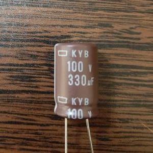 Nippon 100V 330uF - خازن 100 ولت 300 میکرو فاراد سری KYB