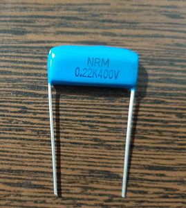 POLYESTER 400V 220nF - خازن پلی استر، 400 ولت، 220 نانو فاراد