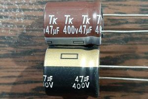 CAP 400V 47uF - خازن الکترولیت، 400 ولت، 47 میکروفاراد