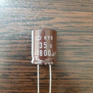 NIPPON 35V 1800uF - خازن 35 ولت 1800 میکرو فاراد سری KYB