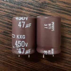 Nippon 450V 47uF - خازن الکترولیت، 450 ولت، 47 میکروفاراد، نیپون