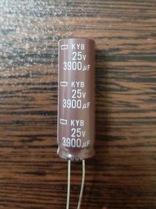 Nippon 25V 3900uF - خازن 25 ولت 3900 میکرو فاراد سری KYB