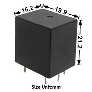 رله 12 ولت 10 آمپر/6 آمپر Yuanze