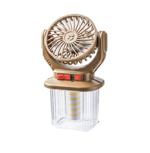 چراغ اضطراری کمپی فن دار خورشیدی مدل HB-F718W