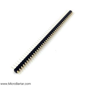 Pin Header 1*40 Male Rounded